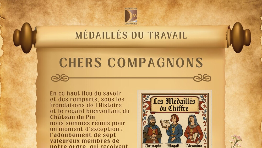 Gloire à nos 7 médaillés du travail