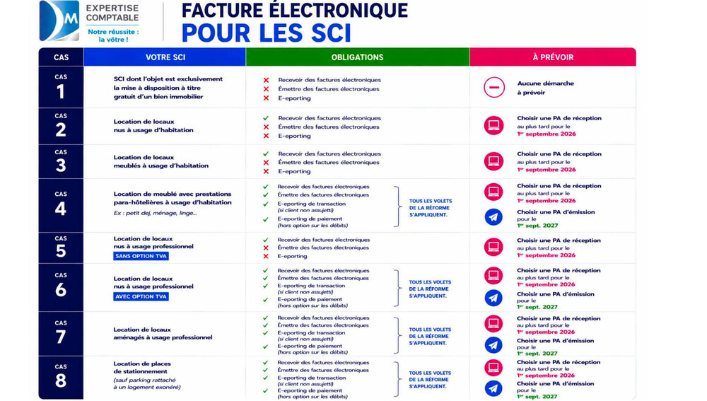 SCI et facturation électronique : le point sur les obligations