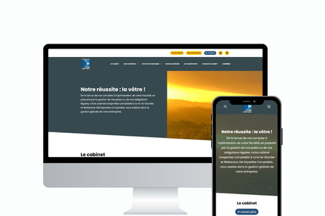 Nouveau site DM Expertise Comptable